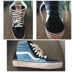 Vans high tops - never worn
